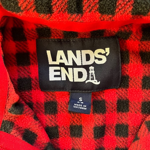 Lands’ End Fleece Zip-Up Jacket - Picture 2 of 4